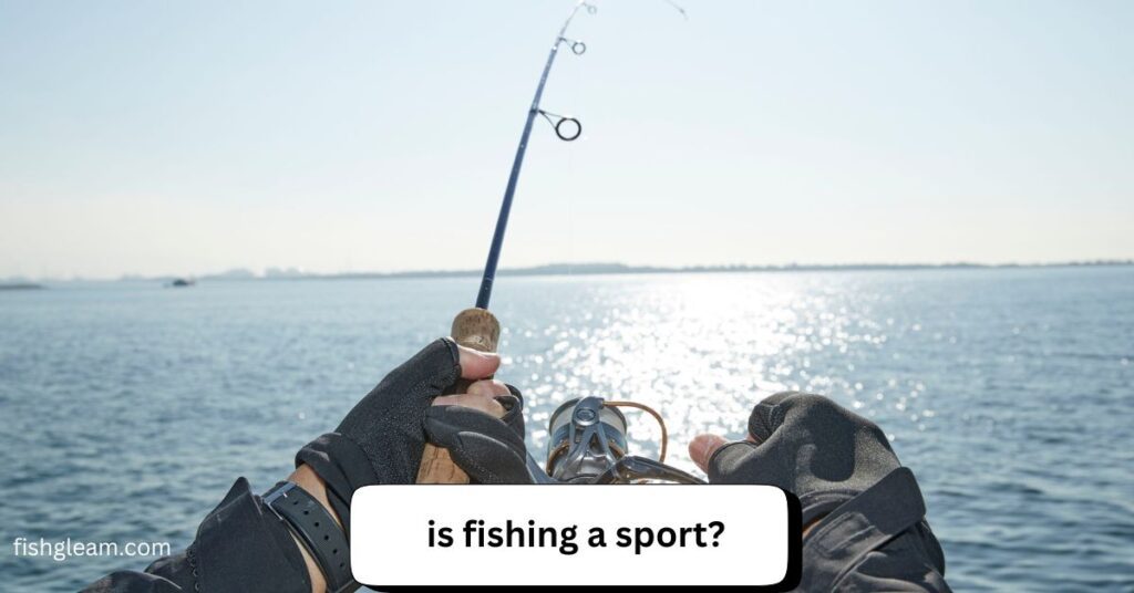 Anglers on a boat participating in a sport fishing competition.